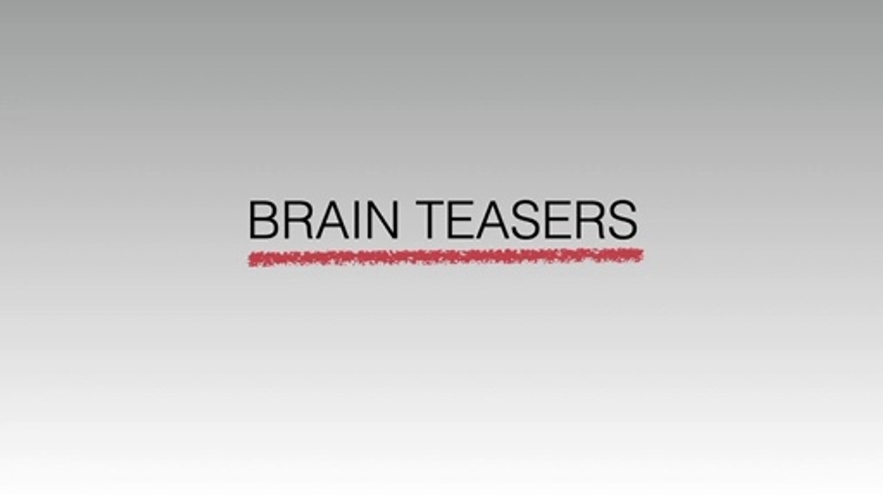 Brain Teasers Brain Games Puzzles