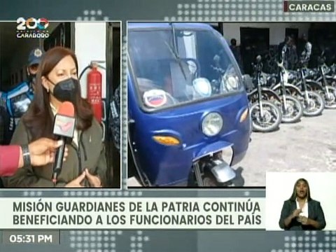 Ministra Meléndez inspecciona instalaciones de los Organismos de Seguridad Ciudadana en Caracas