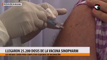 Llegaron 25.200 dosis de la vacuna Sinopharm a Misiones