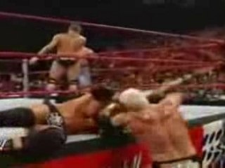 RAW 25/02/08: Cena & HHH Vs Kennedy & Orton