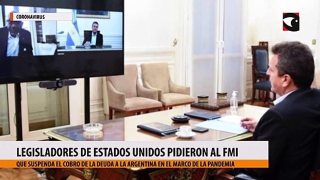 Legisladores de Estados Unidos pidieron al FMI que suspenda el cobro de la deuda a la Argentina en el marco de la pandemia