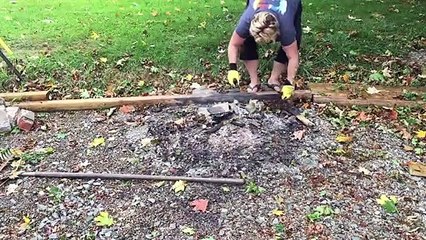 How To Build A Rectangular Fire Pit {In An Hour For $150}