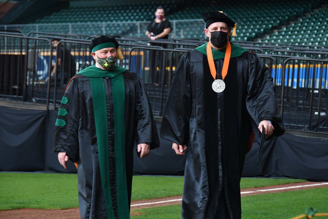 J.J. Watt Delivers Commencement Speech During Eventful Return to Houston