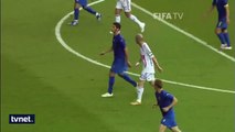 2006 Dünya Kupası finali: Zidane Materazzi'ye kafa atıyor
