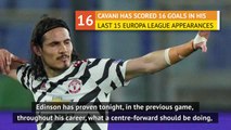Solskjaer credits deadly Cavani for firing Man United to Europa League final