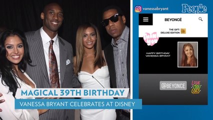 Vanessa Bryant Celebrates 39th Birthday at Disneyland, Gets Wishes from Kim Kardashian, Beyoncé