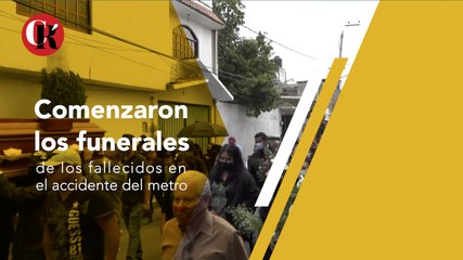 Comenzaron los funerales de los fallecidos en accidente del metro