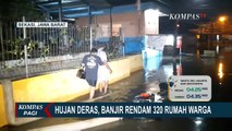 Hujan Deras, Perumahan Dosen IKIP Terendam Banjir Hingga 1,5 Meter