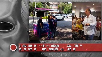 ¡EL BOROLAS PRESUME MEGA “AFILIATÓN” DE MÉXICO LIBRE CON MÓDULO VACÍO!