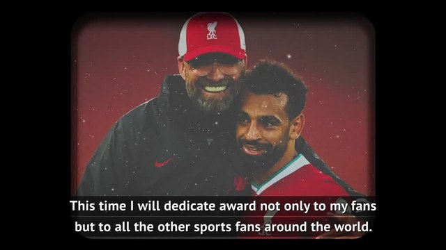 Klopp hails Laureus Award winner Salah 'even better person than player'