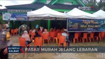 Dinas Pangan Kalbar Gelar Pasar Murah di Tiga Kecamatan Kota Pontianak