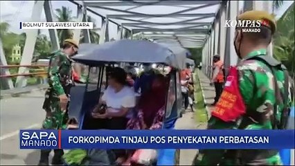 Forkopimda Tinjau Pos Penyekatan Perbatasan