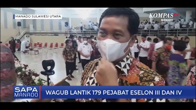 Wagub Lantik 179 Pejabat Eselon III dan IV