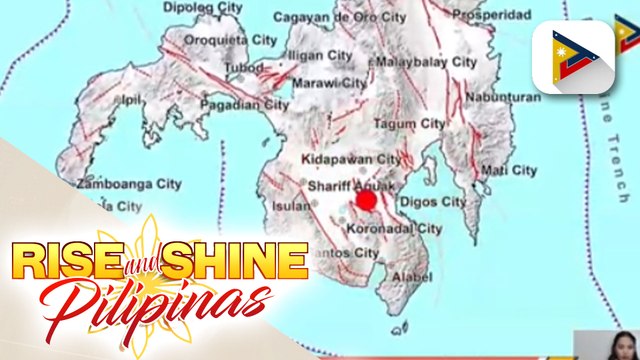 Davao del Sur, niyanig ng 5.1 magnitude na lindol