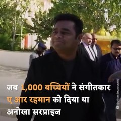 1000 All-Girl Choir Pays Tribute To A.R. Rahman At Bollywood Parks Dubai