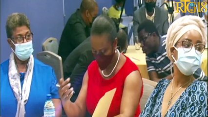 Premyè Dam Repiblik la Martine Moïse patisipe nan lansman atelye travay pou mete kanpe yon plan