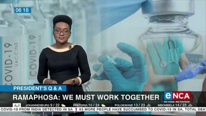 Ramaphosa says govt ensuring everyone gets the jab