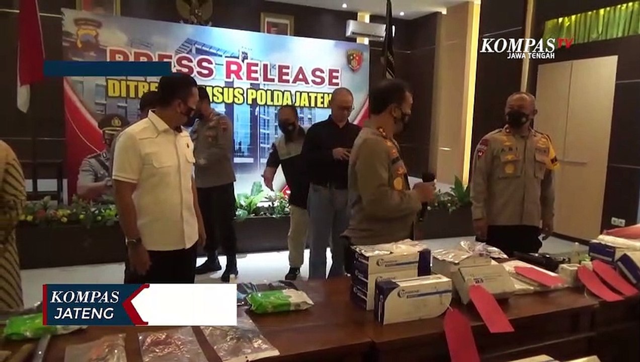 Polda Jateng Ungkap Penjualan Rapid Tes Antigen Ilegal