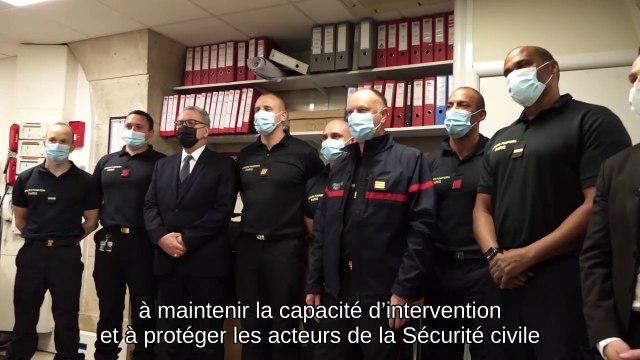 Journée internationale des Pompiers - échanges avec les Pompiers de l'Assemblée nationale - Mardi 4 mai 2021