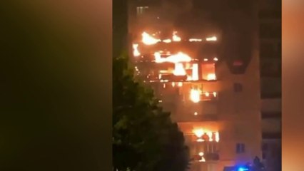 Incendie à Sainte-Foy-lès-Lyon