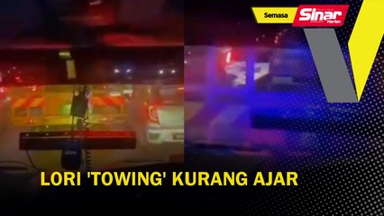 Lori 'towing' kurang ajar