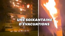 À Sainte-Foy-lès-Lyon, un incendie ravage un immeuble