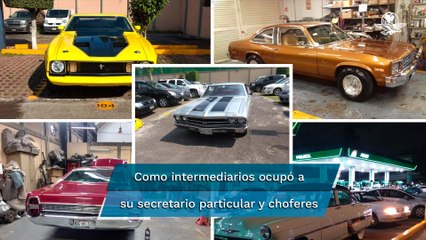 Magistrado usa taller de tribunal para restaurar sus autos clásicos