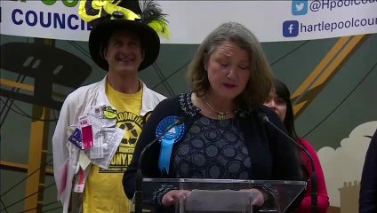 Download Video: New MP Jill Mortimer hails 'historic result' as she's elected first Tory MP for Hartlepool in 57 years in 'momentous' by-election