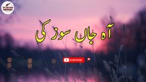 Aah E Jaan Soz Ki | Romantic | Poetry Junction