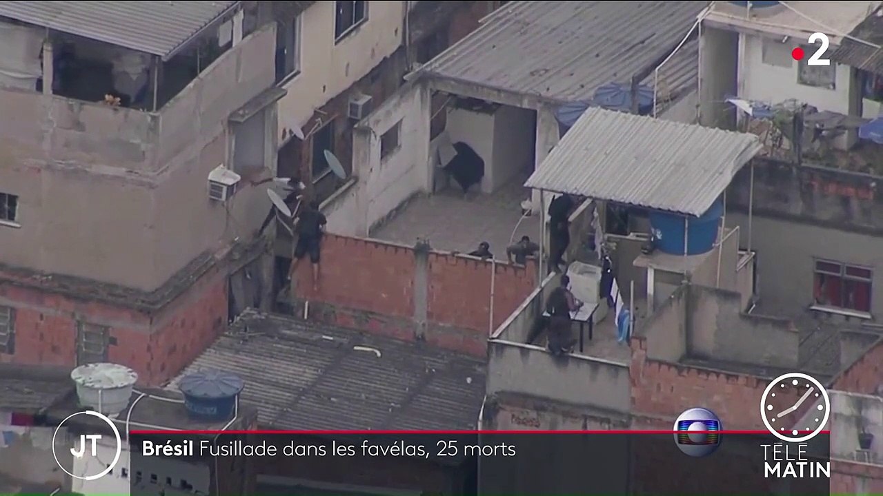 Brésil : une opération antidrogue tourne au bain de sang dans une favela de Rio de Janeiro