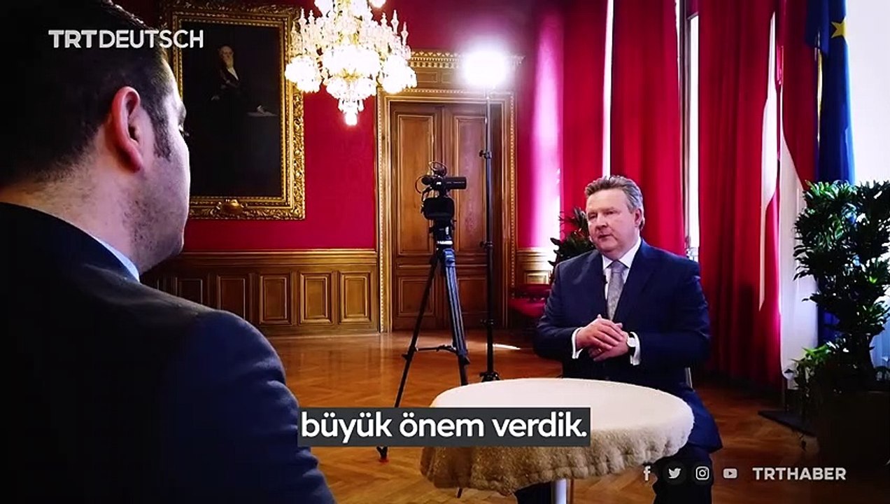 Viyana Eyalet ve Belediye Başkanı Dr. Miachel Ludwig TRT Almancaya konuk oldu