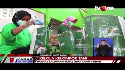 Kelompok Tani Binaan Baznas Jadi Pemasok Beras Zakat Fitrah