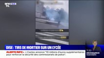 Les images de tirs de mortiers lancés devant un lycée dans l'Oise
