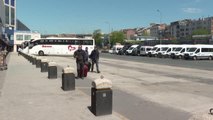 Tam kapanmada, İstanbul'da şehirler arası otobüs seferleri 1250'den 150'ye düştü