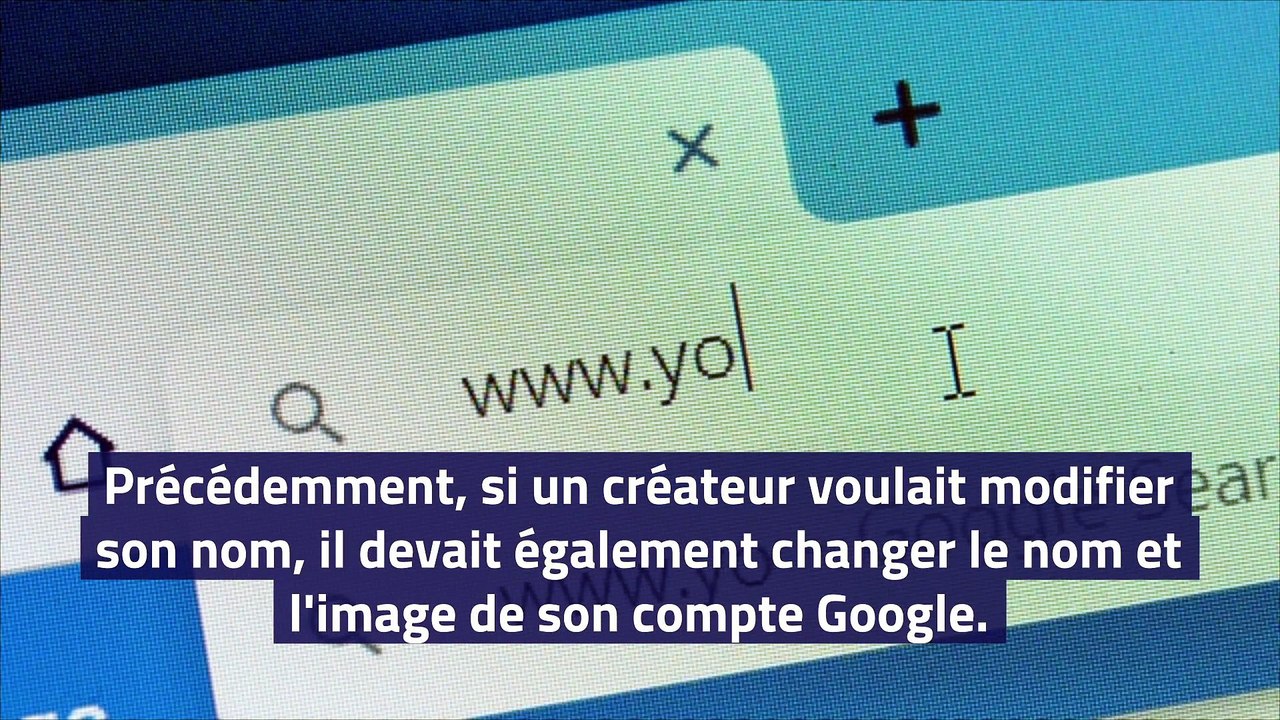 Youtube permet maintenant changer le nom de chaîne sans changer de compte Google