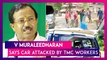 V Muraleedharan, Mos Parliamentary Affairs Says Car Attacked By TMC Workers In West Midnapore, Posts Video