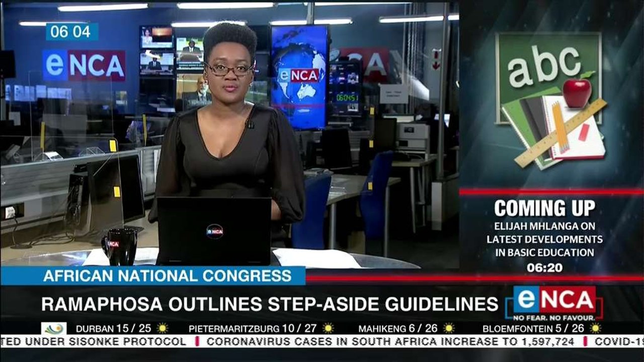 Ramaphosa outlines step-aside guidlines