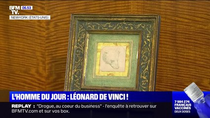 "La Tête d'ours", un dessin de Léonard de Vinci, pourrait atteindre les 16 millions d'euros aux enchères
