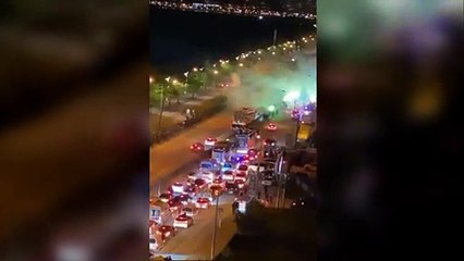 Giresunspor'a Karadeniz'de coşkulu karşılama