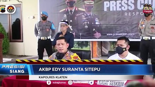 Polres Klaten Tangkap Pengemudi VW Kuning yang Tabrak Polisi