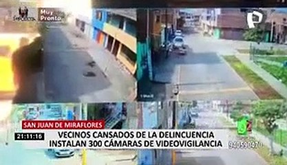 SMP: Vecinos cansados de la delincuencia instalan 300 cámaras de videovigilancia