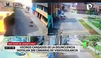 SMP: Vecinos cansados de la delincuencia instalan 300 cámaras de videovigilancia