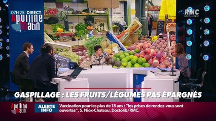 Dupin Quotidien : Gaspillage, les fruits et légumes pas épargnés - 11/05