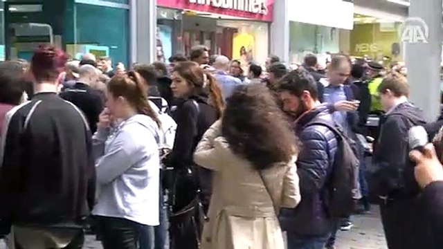 İngiltere'deki Arndale alışveriş merkezi boşaltıldı