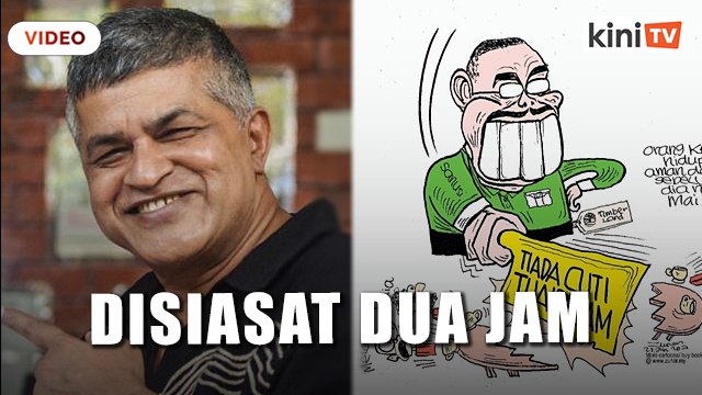 Kartun MB Kedah: Zunar disiasat dua jam, telefon dirampas