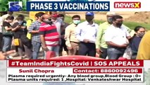 People Gather Outside Mumbai Vaccination Centres NewsX Ground Report NewsX