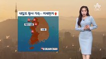 [날씨]내일도 황사 영향…미세먼지 ‘매우 나쁨’