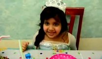 frozen cake birthday يوم ميلاد شفا 5 سنوات  أجمل كيكة فروزن مفأجاة صورها وهي صغيرة
