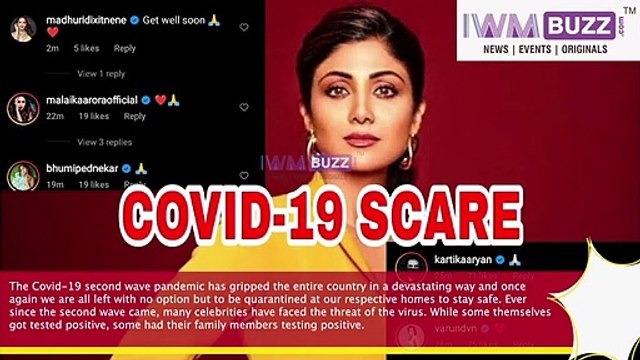 Coronavirus Scare for Shilpa Shetty Kartik Aaryan, Varun Dhawan, Madhuri Dixit wish her well