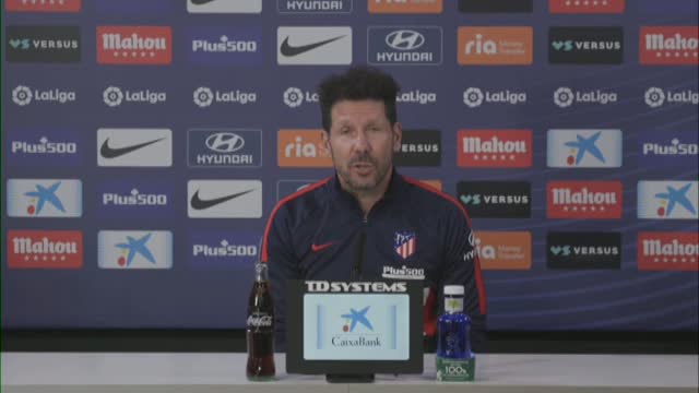 Simeone sueña con una victoria en el Nou Camp: Siempre hay una primera vez